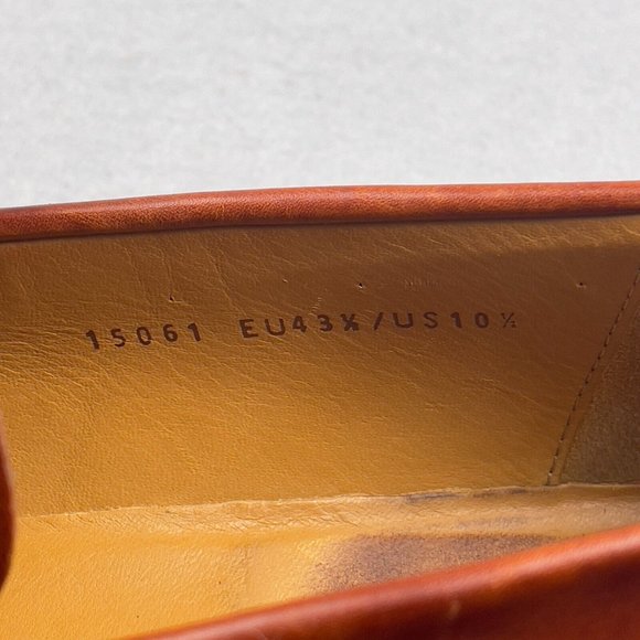 Magnanni Brown Leather Slip-On Loafers with Silver Buckle main image 10
